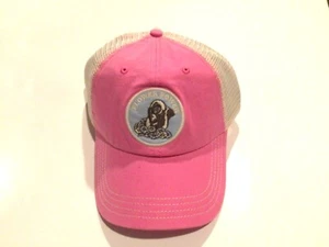 Disney Parks Junk Food Mesh Trucker Pink Hat Cap Flower Power Skunk from Bambi - Picture 1 of 4