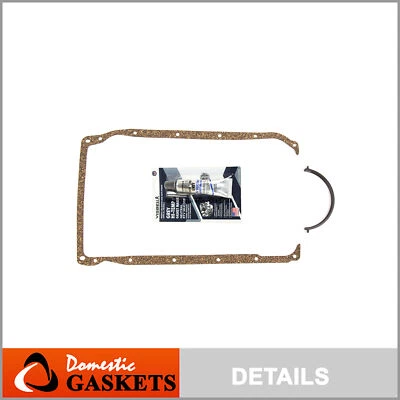 Oil Pan Gasket Fits 87-03 Buick Chevrolet GMC Isuzu Pontiac Oldsmobile 2.0L 2.2L - Image 1 of 2