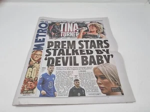 Tina Turner Death UK London Metro Newspaper 25/05/23 2023 Star Tributes - Picture 1 of 3