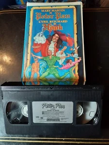 Peter Pan Mary Martin Family Musical Classic / Clamshell (VHS, 1989) - Picture 1 of 6