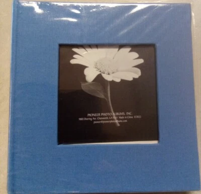 Álbum de fotos 100 páginas grises decretivas azules 4x6 memoria de boda/aniversario Foto 1 de 2