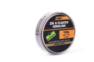 Fox EDGES Zig & Floater Hooklink NUEVO Pesca de Carpa - Imagen 1 de 2