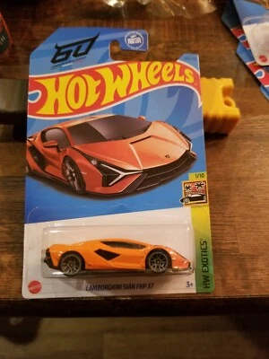 2023 hot wheels mainline 60th Anniversary Lamborghini Sian  - Image 1 of 4