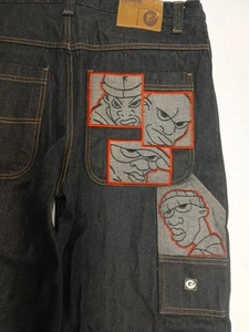 DNM Attitude Men's Waist Size 38x32 L Premium Hip Hop Thuglife Skater Carpenter - Picture 1 of 13