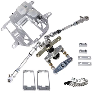 GTB Metal Symmetric Steering System w/ Battery Case Kit for 1/5 Baja 5B 5T 5SC - Picture 1 of 13