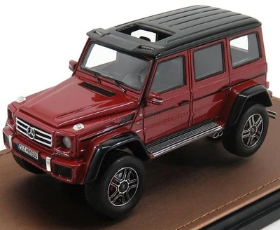 MODELLINO AUTO STATICO GLM MERCEDES BENZ G-CLASS AMG G550 4X4 2016 ROSSO 1/43 - Immagine 1 di 4