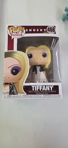 New FUNKO Pop Movies Bride Of Chucky #468 Tiffany Child’s Play W/ Protector  - Picture 1 of 6