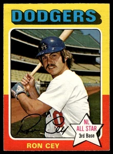 1975 O-Pee-Chee Ron Cey Los Angeles Dodgers #390 - Picture 1 of 2