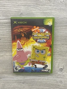 Spongebob Squarepants The Movie Xbox - CIB w/Manual! PRISTINE + Mint Disc! - Picture 1 of 4