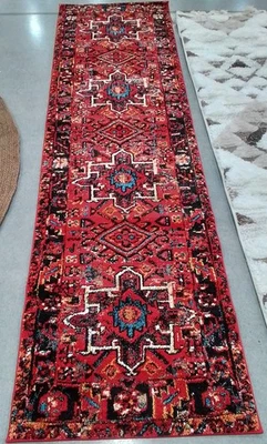 RED / MULTI 2'-3" x 8'-0" Flaw in Rug, Reduced Price 1172792144 VTH211A-28 - Image 1 of 4