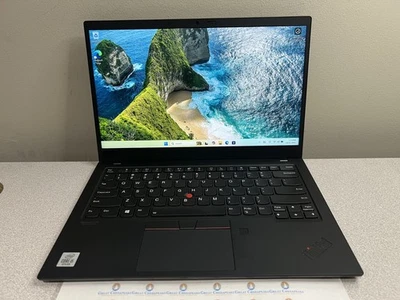 Lenovo ThinkPad X1 Gen8 i5-10210U Gen10 512GB SSD 16GB Ram Win11Pro w/Charger! - Image 1 of 4