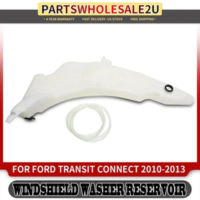 Windshield Washer Reservoir with Hose & Pump for Ford Transit Connect 2010-2013 - Image 1 of 4