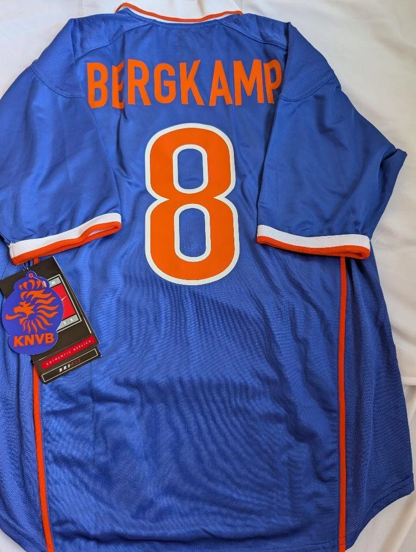 Dennis Bergkamp Jersey Uniform Netherlands National Team 1998