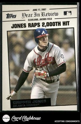 2008 Topps Year in Review #YR78 Chipper Jones - Image 1 of 2