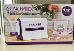 Máquina de troquelado y estampado manual Gemini Midi tamaño de placa de apertura de 6′′ x 9′′ - Imagen 1 de 6