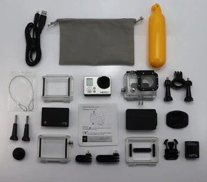 CÁMARA DE VIDEO GOPRO HERO 3 EDICIÓN BLANCA ACCIÓN DEPORTIVA HD 1080P WIFI - Imagen 1 de 7