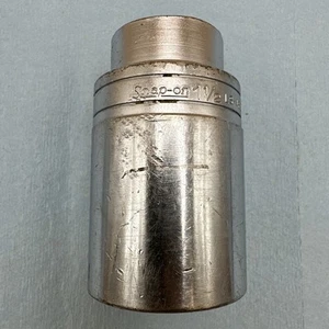 Snap On 3/4” Unidad 1-1/2” SAE 12-pt Cromo Enchufe Profundo LS482 - Imagen 1 de 7