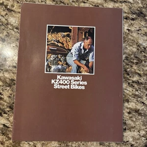 Vintage Kawasaki KZ400 Street Bike Series Brochure  - Picture 1 of 9