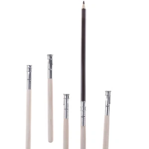 5Pcs Pencil Painting Extender Adjtable Wooden Lengthener Holder Drawing - Picture 1 of 12