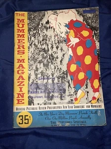 1947 Mummers Magazine Pictorial Review Philadelphia New Years Eve Shooters And M - Picture 1 of 7