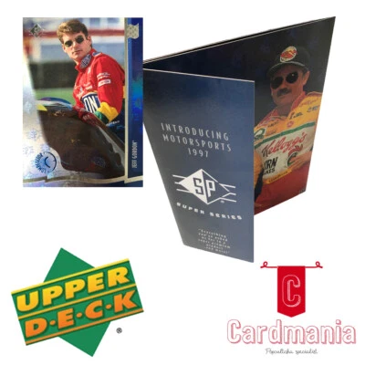 Motorsports - 1997 SP Super Series Jeff Gordon Fold Out Promotional Card - Image 1 of 4