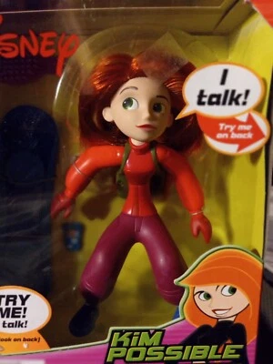 Kim Possible 6" Talking Action Figure Doll, Snowboarding Adventures, Disney 2002 Foto 1 de 4