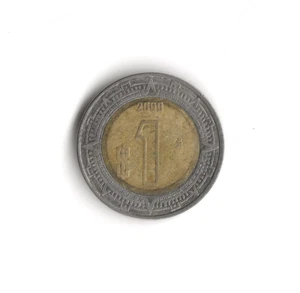 2000 Mexico - 1 Peso - 875 - Bi-Metallic - 3.9g - Picture 1 of 2