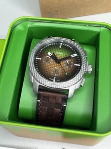 Minecraft x Fossil Limited-Edition Grass Block Chronograph Watch LE1206 - Picture 1 of 8