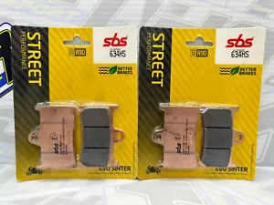 SBS HS Street Sinter Front Brake Pads for Yamaha FZ6 S2 Fazer 2007-2010 - Picture 1 of 1