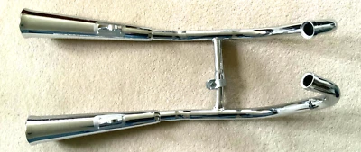 NEW SILENCER EXHAUST DOWNPIPE SYSTEM TO FIT HONDA CM250 TWIN 1982 1983 only!! - Image 1 of 4