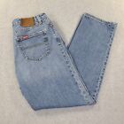 Ralph Lauren Polo Jean Co Saturday Denim Jeans Womans 12 Faded Mid Rise Straight