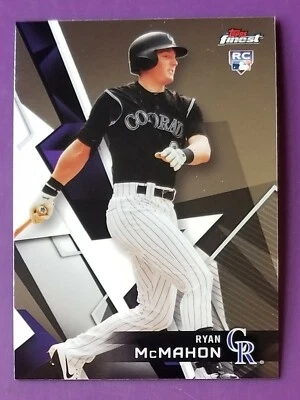 2018 Topps Finest Base #56 Ryan McMahon - Colorado Rockies RC - Image 1 of 2