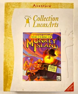 The Curse of Monkey Island Jeu PC Big Box Collection LucasArts Fr (Incomplet) - Imagen 1 de 6