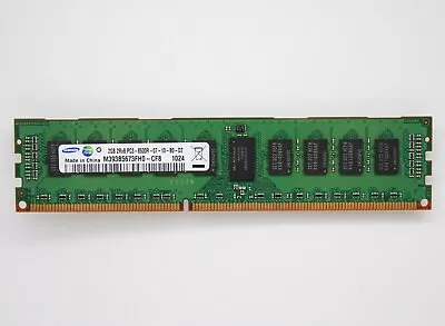 12 GB Samsung 2GB PC3-8500R 2Rx8 DDR3 Server Memory M393B5673FH0 Lot of 6 (6) - Image 1 of 3