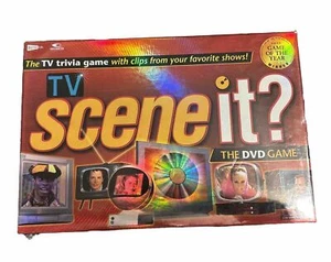 TV Scene it? TV Trivia Game DVD Family Friends Board Game Factory Sealed NEW - Picture 1 of 2