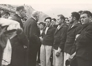 WWII Battleship Mers the Kebir Death Ceremony Photo 1940 - Picture 1 of 2