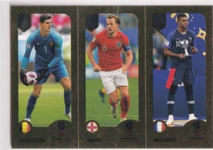 Panini Fifa 365 2019 Sticker Nr. 437 Courtois / Harry Kane / Mbappé - Picture 1 of 2