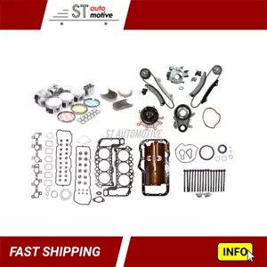 Fit 05-12 Dodge Jeep Ram 3.7L SOHC V6 VIN K motor Engine Rebuilding Kit overhaul - Foto 1 di 1