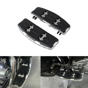Clavija de reposapiés Silver Rider para Harley Touring FLHT FLHR FLTR FLHX 09-up - Imagen 1 de 9
