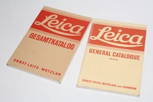 Leica Gesamtkatalog/General Catalogue for 1936 Ernst Leitz Wetzlar Katalog - Bild 1 von 5
