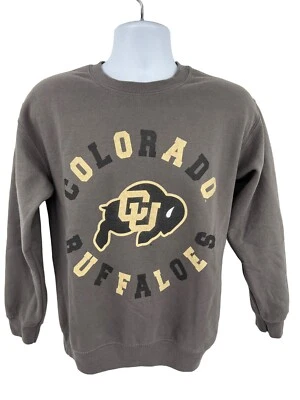 Colorado Buffaloes CU Buffs Gray Sweatshirt Game Day Couture Social Size Small - Image 1 of 4