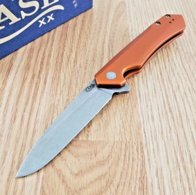Case XX Kinzua Framelock Folding Knife 3.75" S35VN Steel Blade Aluminum Handle - Image 1 of 4