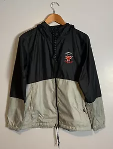 Columbia Indianapolis Indians Flash Forward Windbreaker Mens Small Black & Gray - Picture 1 of 11