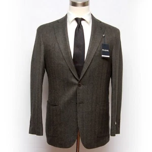 Jos A Bank 40R Sportcoat Blazer Jacket Tailored Fit Olive Green D070429 - Picture 1 of 15