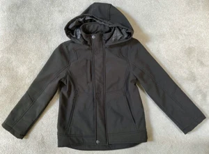 Boys Outerwear Urban Republic Soft Shell Jacket Lined Full Zip Black M 10/12 - Picture 1 of 5