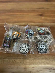 Disney The Nightmare Before Christmas Set Of 6 Halloween Pins Brand New - Picture 1 of 7