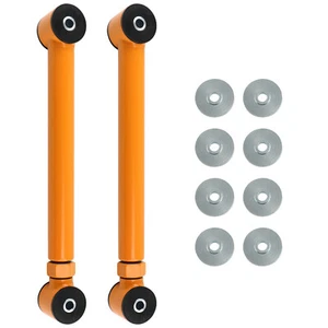 COMPLETE ADJUSTABLE CONTROL ARMS FOR JEEP GRAND CHEROKEE WJ 1999-2004 GOLD 2PCS - Picture 1 of 12