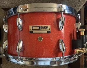 Garcia Custom Drums 6 1/2 X 14 Maple Snare Drum & Nickel Drumworks Strainer-Rare - Picture 1 of 5