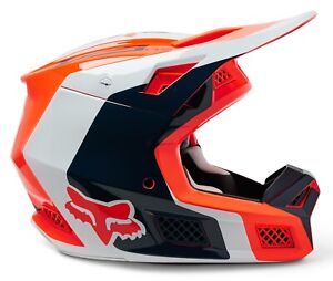 Fox Racing V3 RS Efekt MX Offroad Helmet Fluo Orange