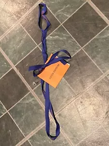 Louis Vuitton Logo Orange & Blau Band & Kleiner Umschlag und Karte *Gebraucht BT2 - Bild 1 von 7